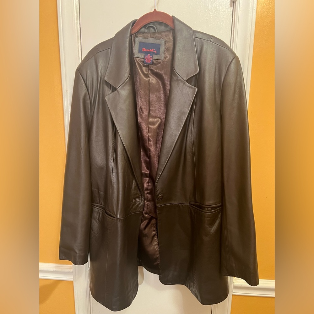 Brown Leather Jacket